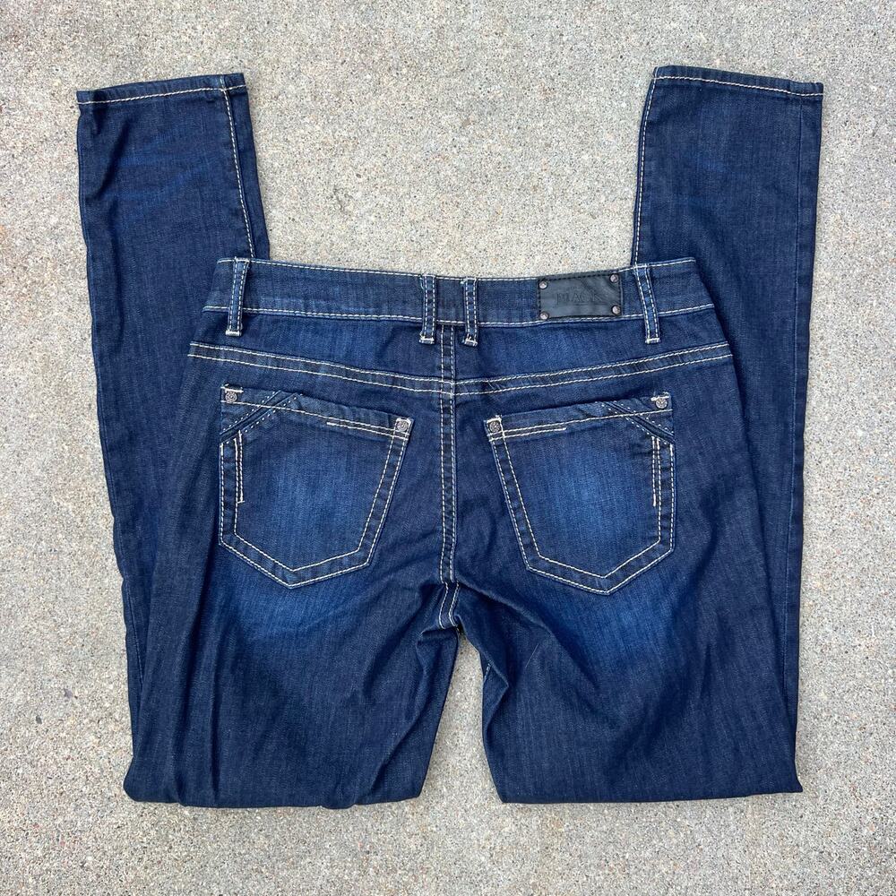 Buckle Black Fit No 76 Dark Wash Stretch Skinny Jeans 29x32 BBW1503